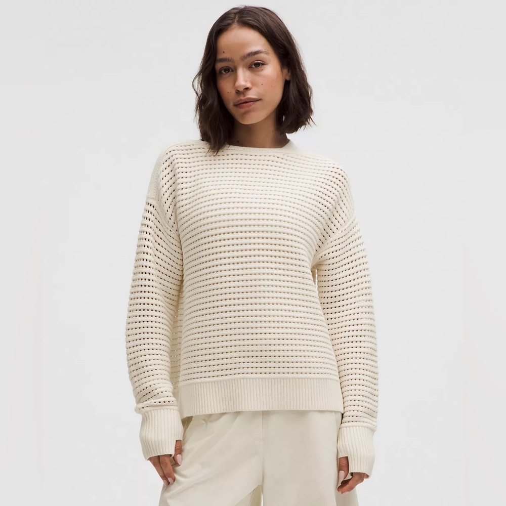 lululemon athletica Cream Sweater
